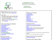 Tablet Screenshot of gardenforyou.com